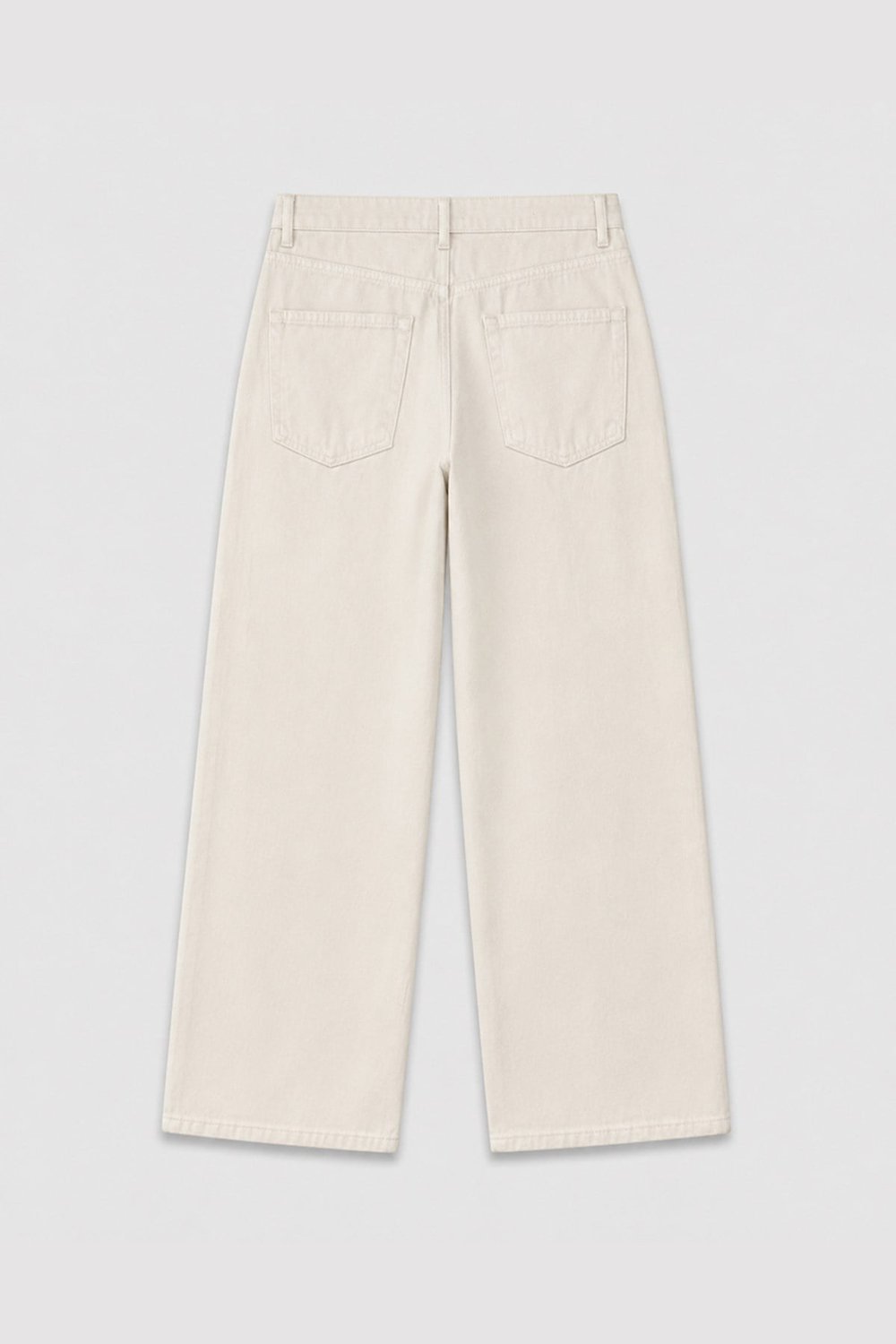 Antioch Ekru Basic Relax Fit Erkek Kot Pantolon
