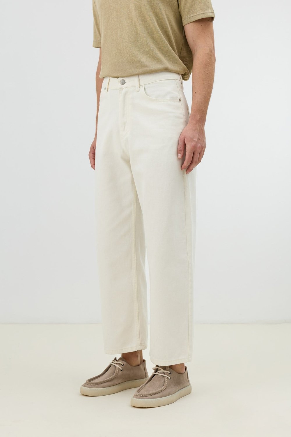 Antioch Ekru Relax Fit Erkek Jean