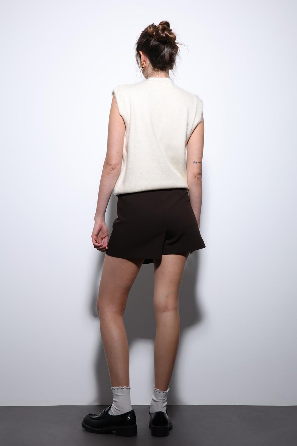 Textured Womens Knit Vest