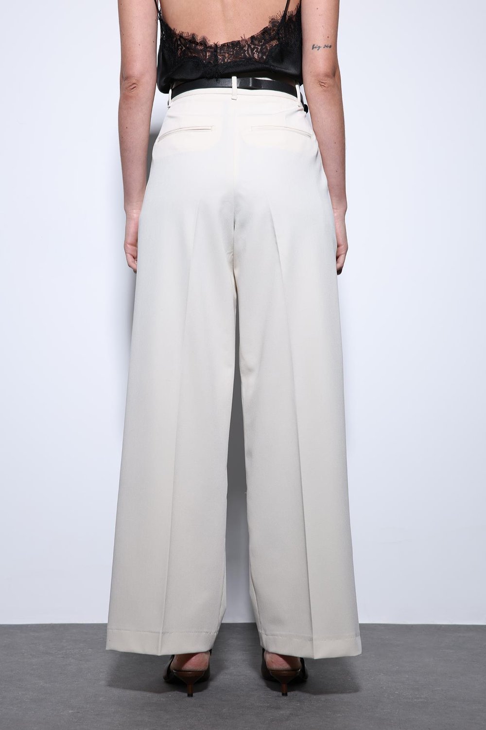 Wide-Leg Womens Pants