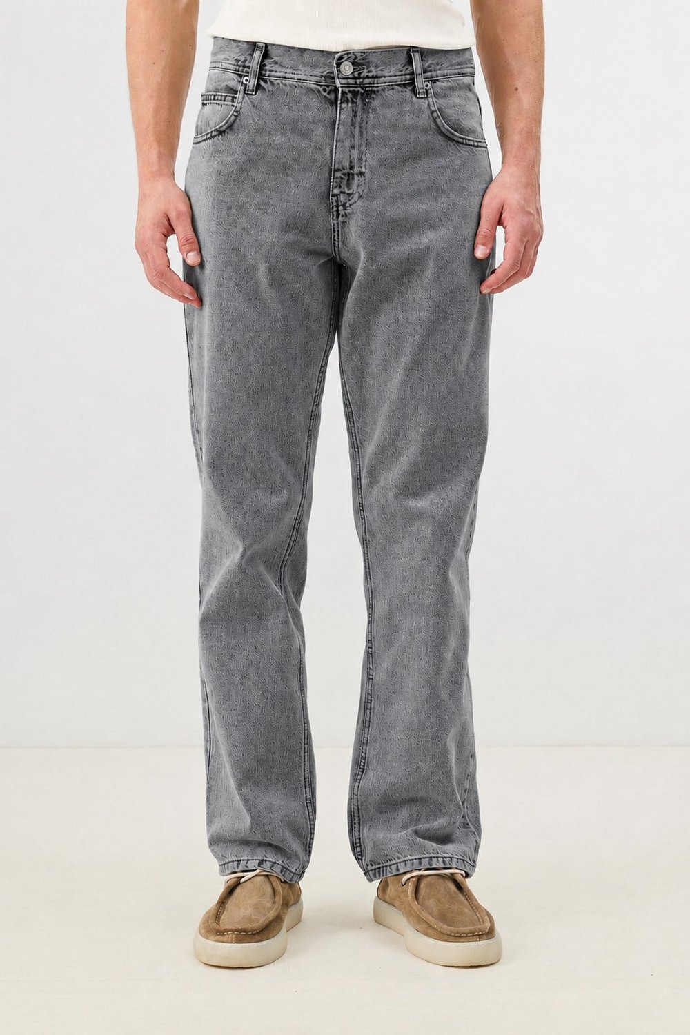 Antioch Gri Regular Fit Erkek Jean