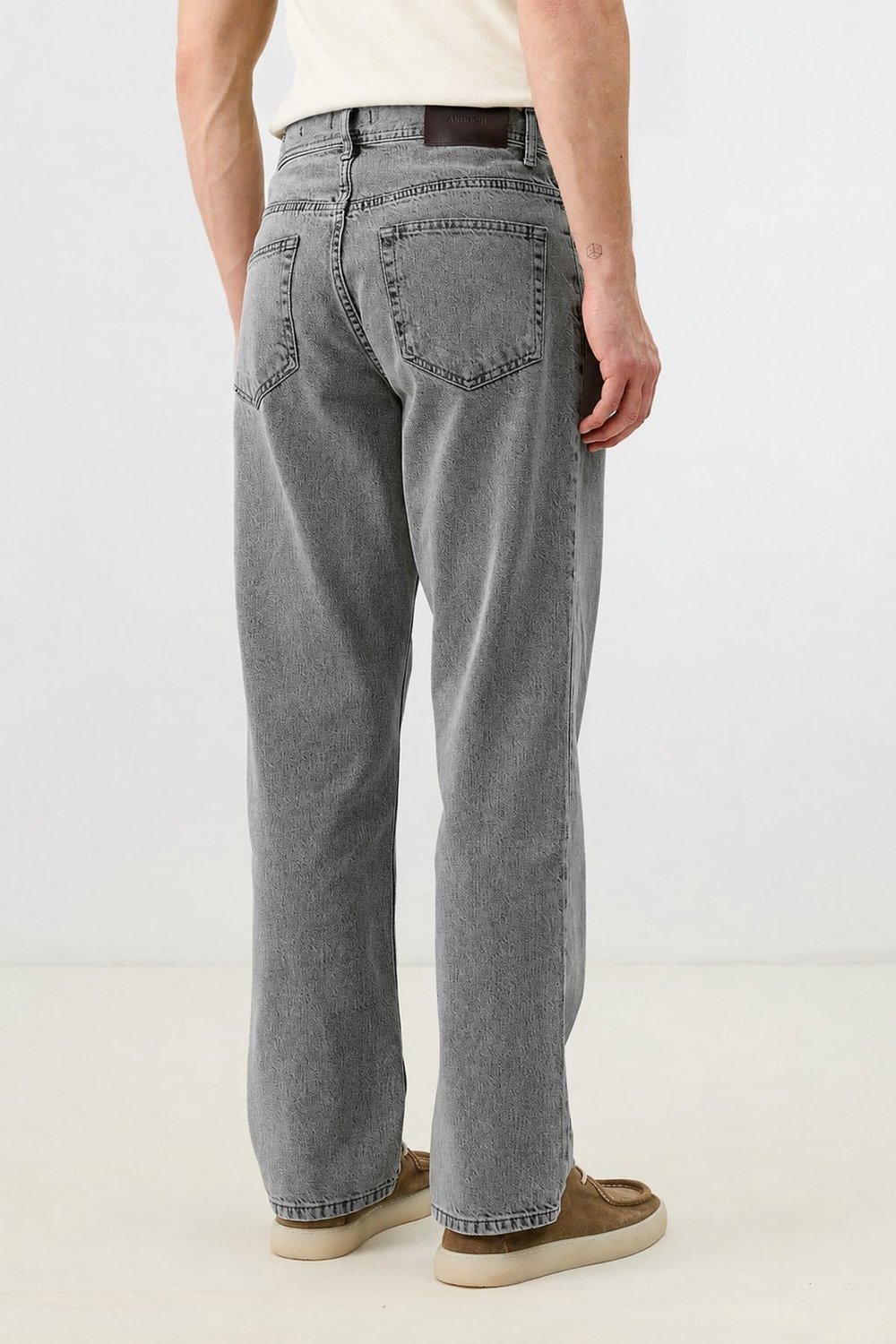 Antioch Gri Regular Fit Erkek Jean