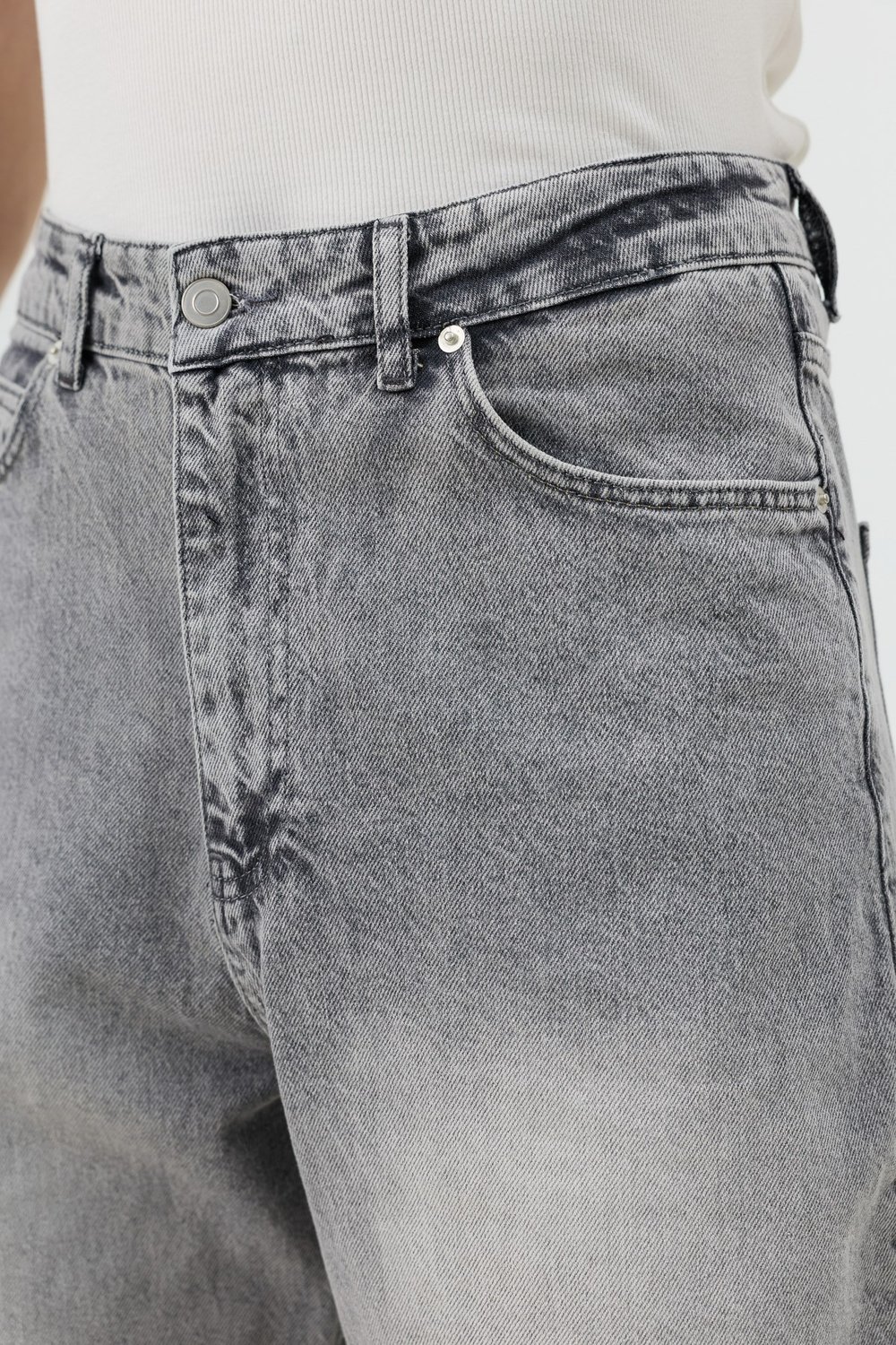 Antioch Gri Relax Fit Erkek Jean