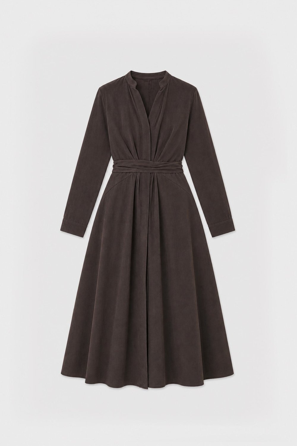 100% Lyocell Belted Womens Dress