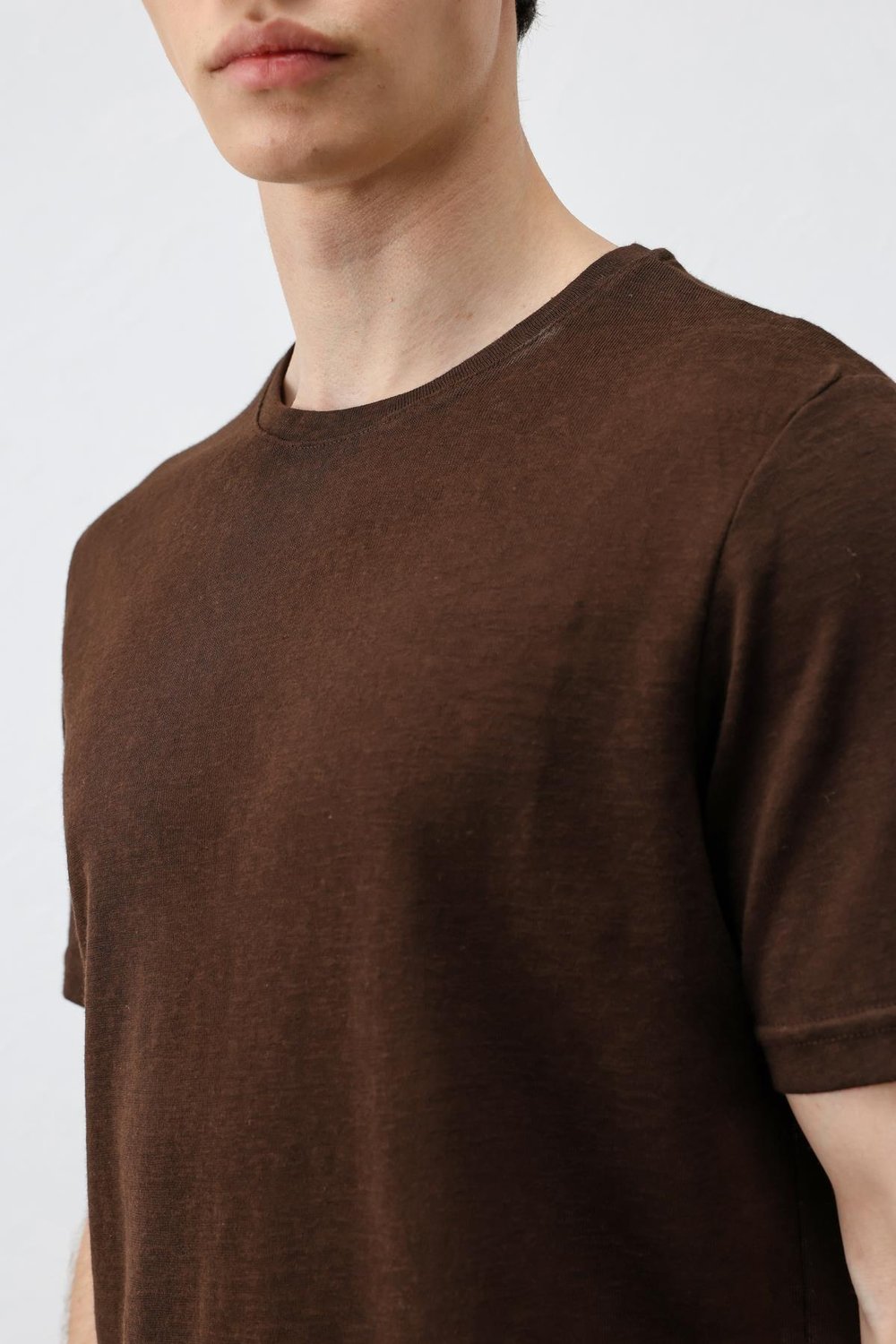 Antioch Kahve Basic Erkek T-Shirt