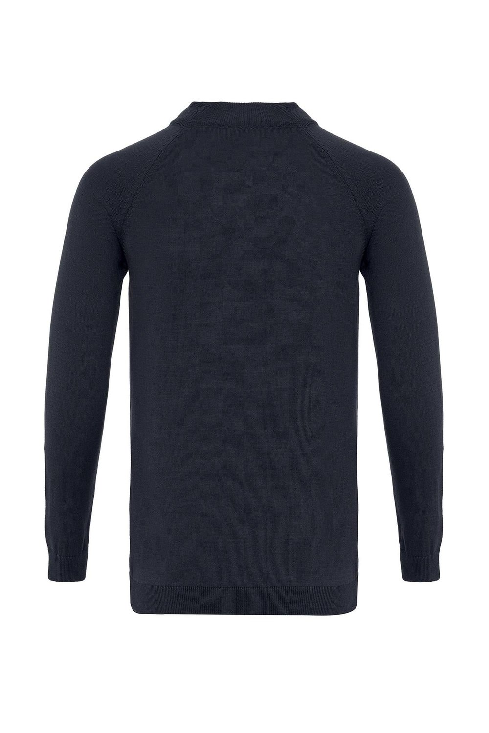 Antioch Lacivert Bisiklet Yaka Slim Fit Triko Kazak