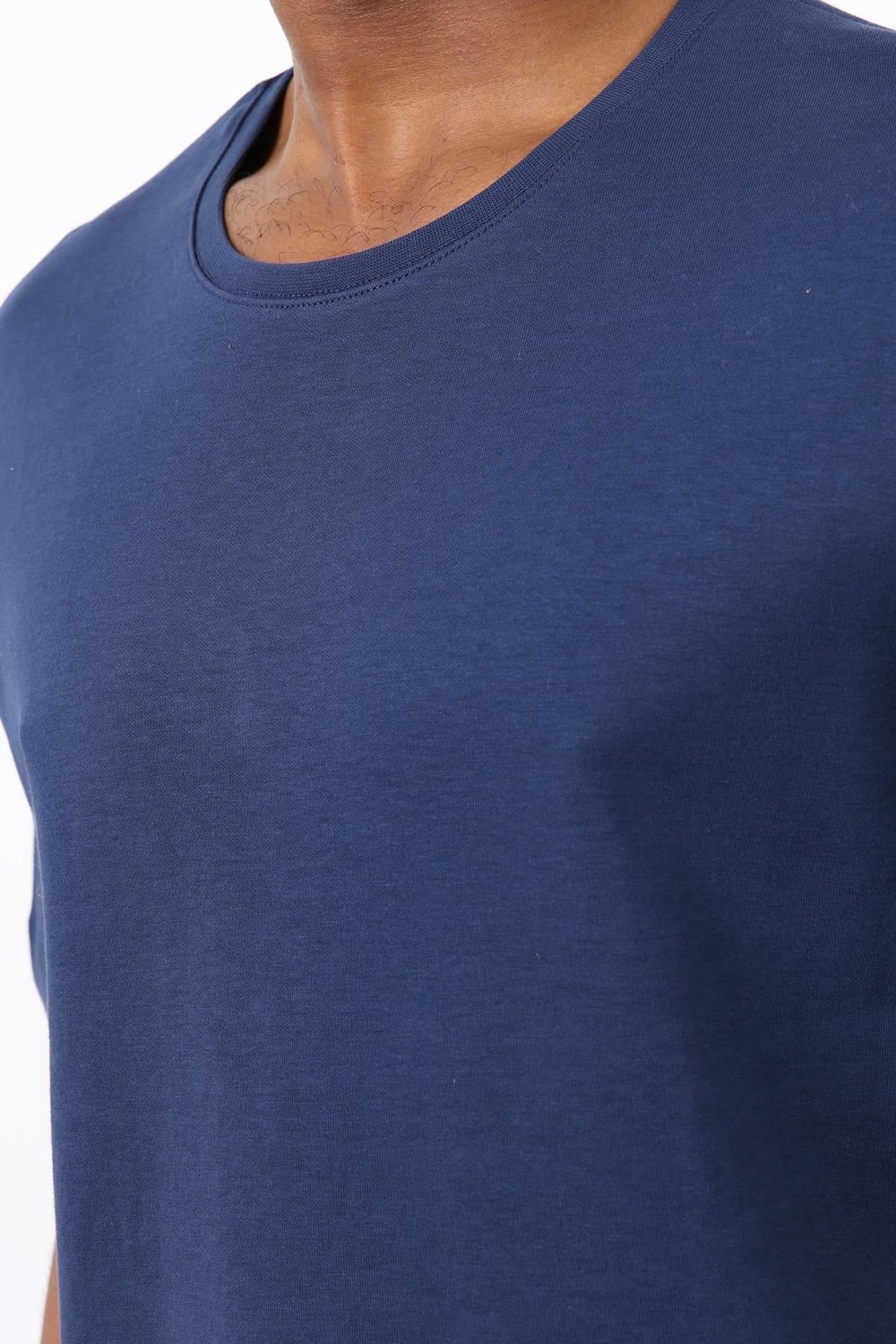 Antioch Lacivert Regular Fit Basic Erkek T-Shirt