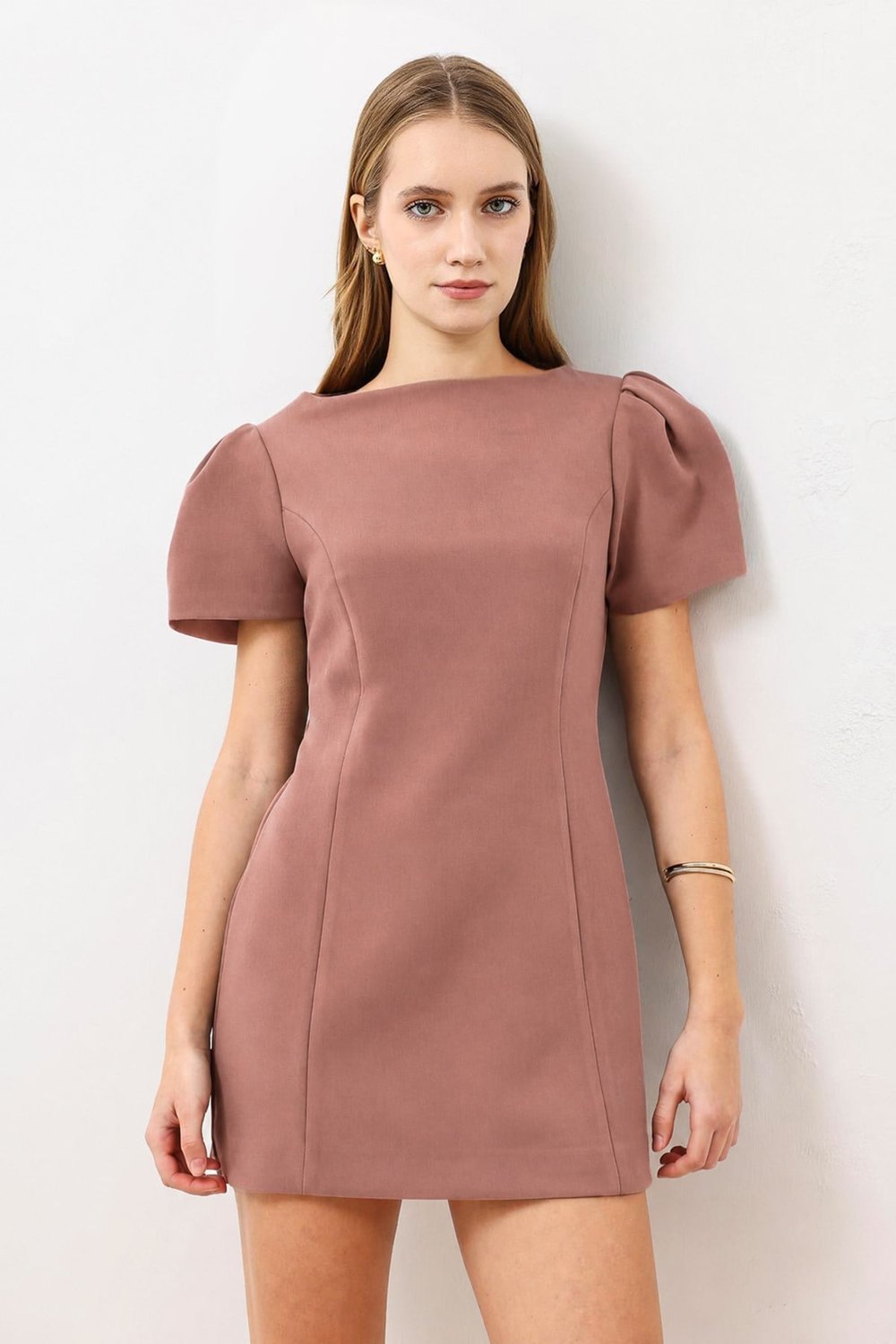 Ruffled Short Dress for Women