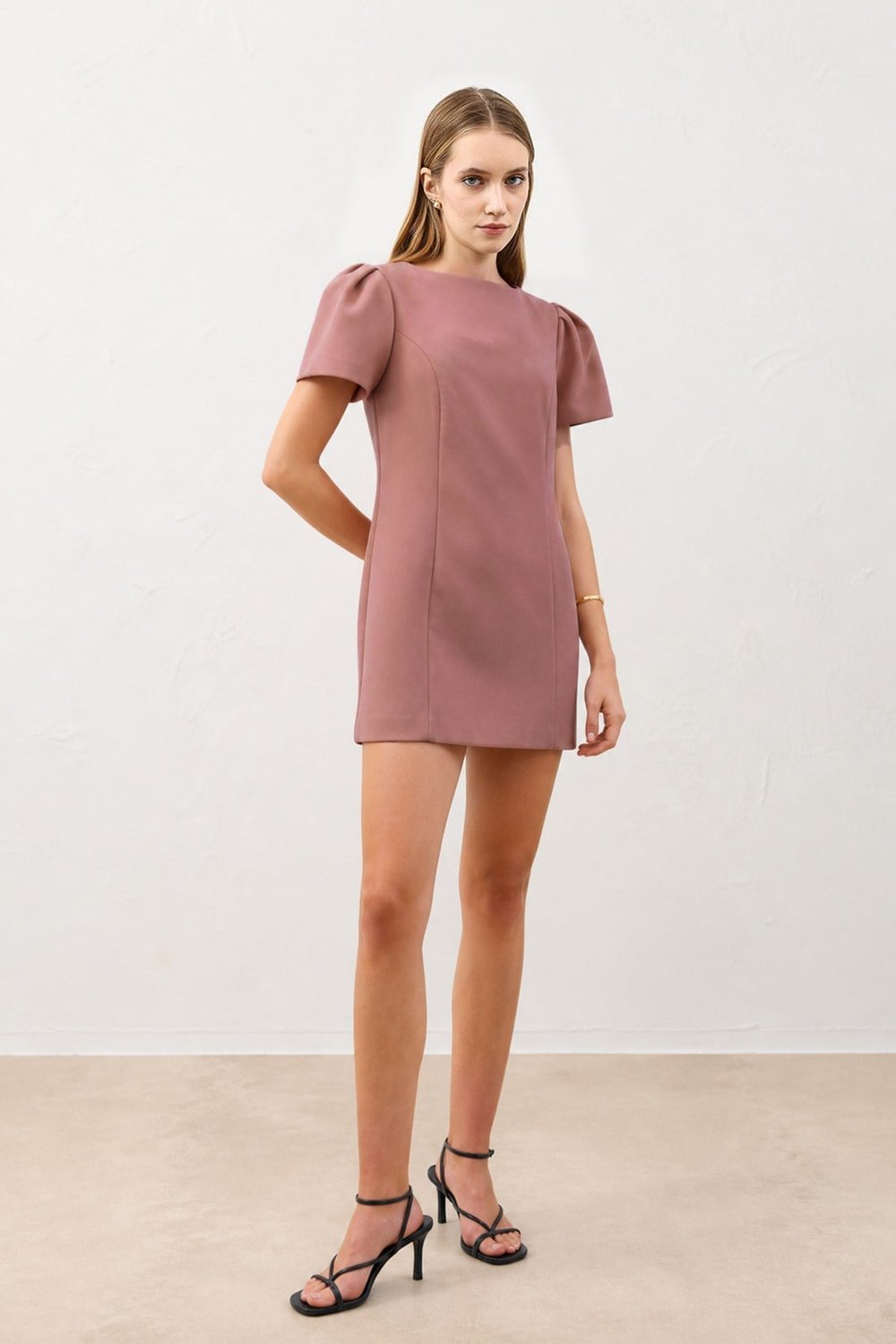 Ruffled Short Dress for Women