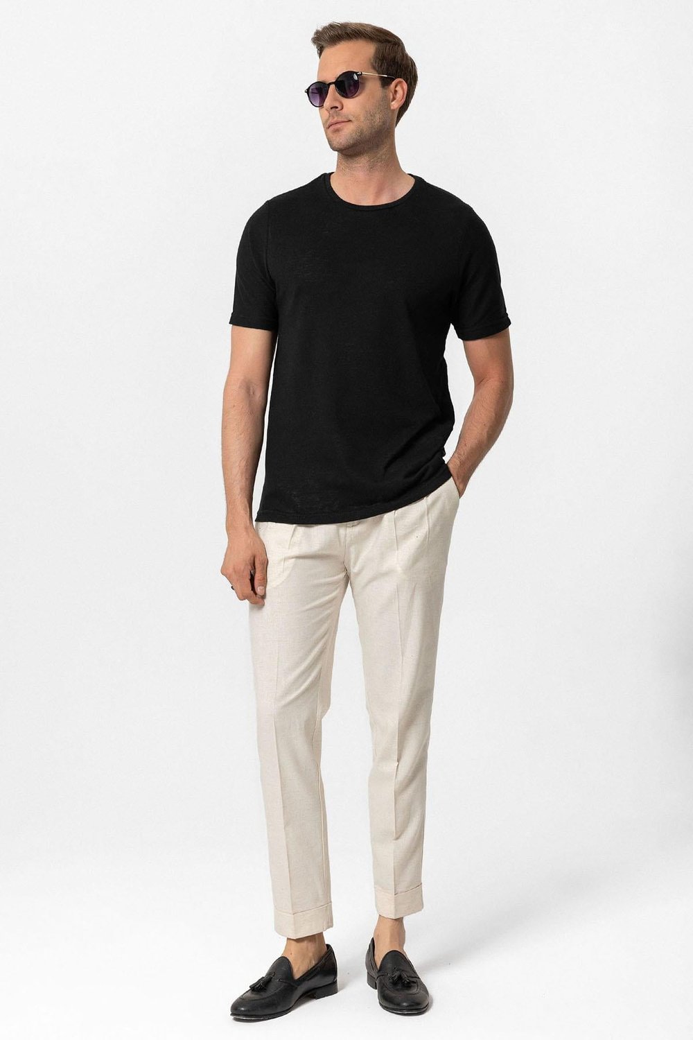 Basic Crew-Neck Mens T-Shirt