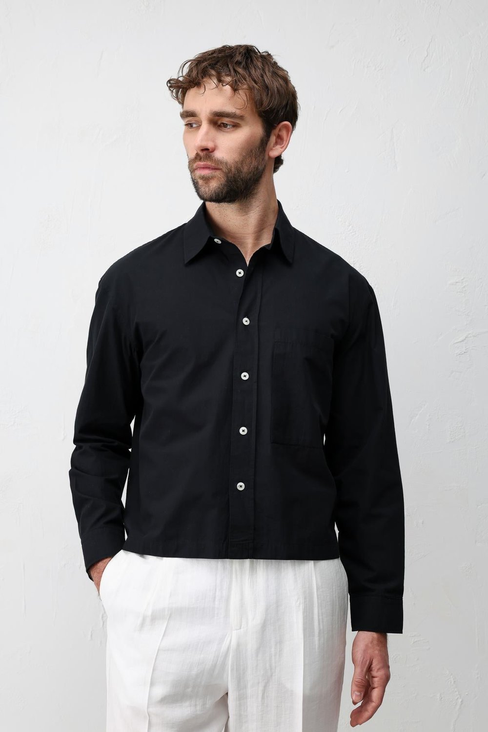 Boxy Fit Mens Shirt