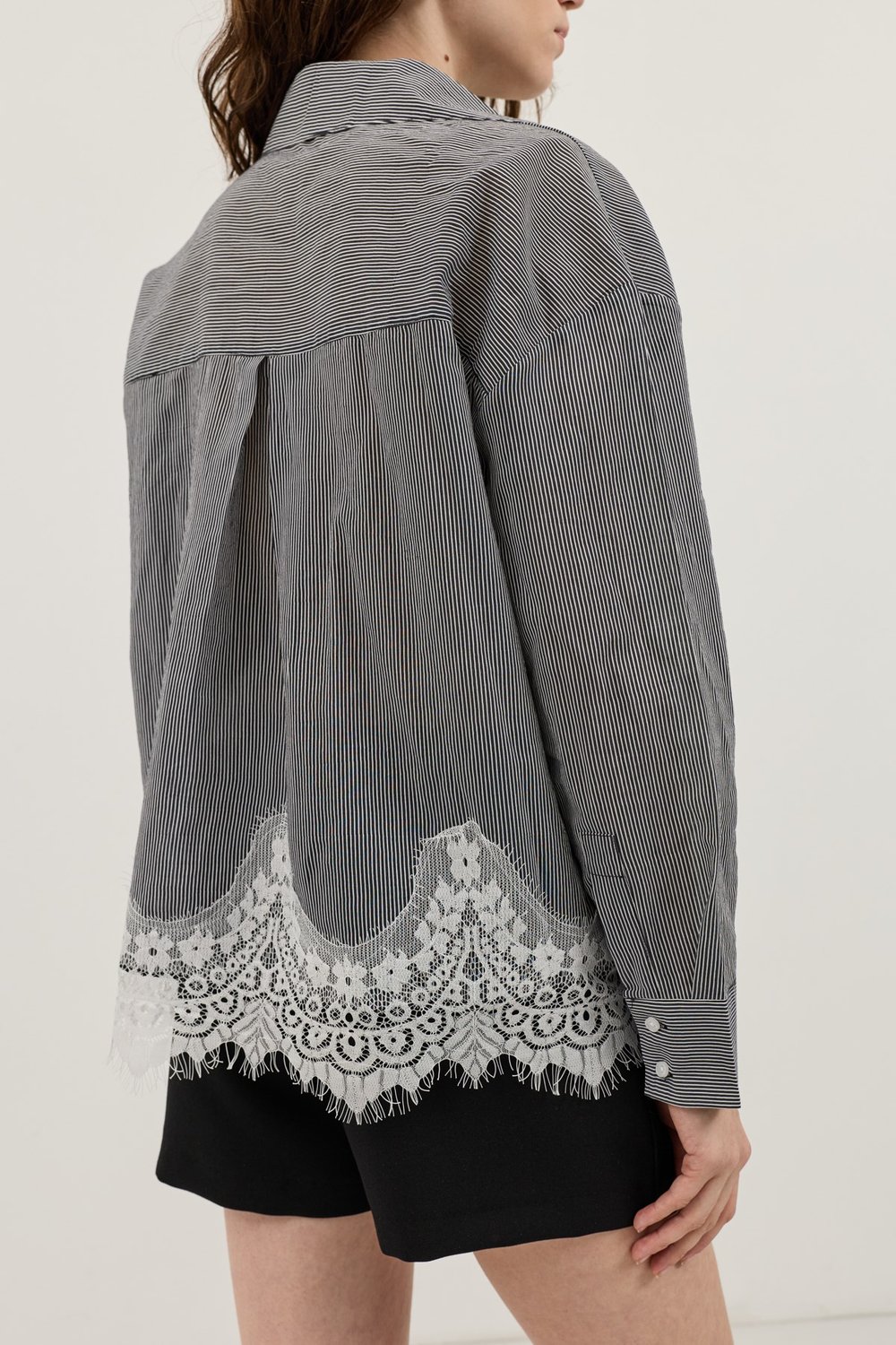 Blouse with Lace Details