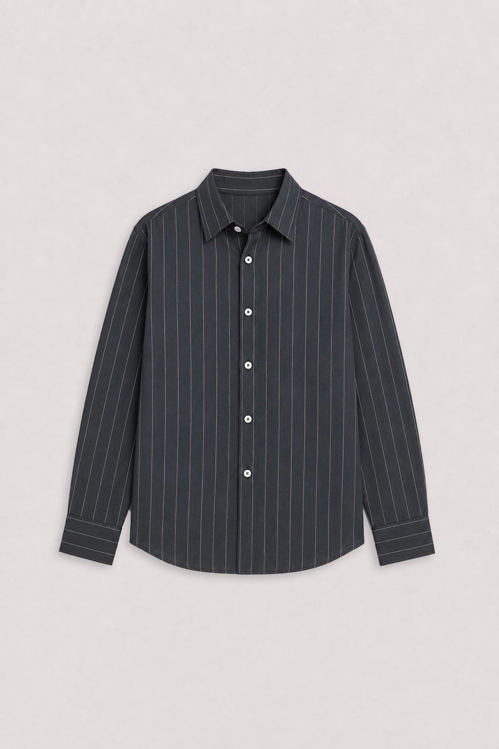 Mens Striped Shirt with Modal Blend