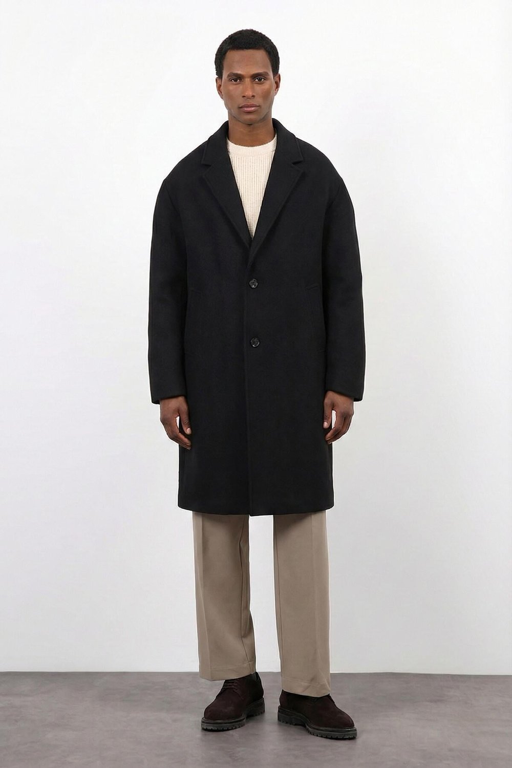 Relax Fit Mens Coat