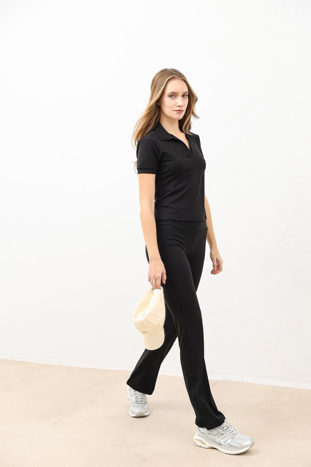 High Waist Spanish Leg Womens Leggings