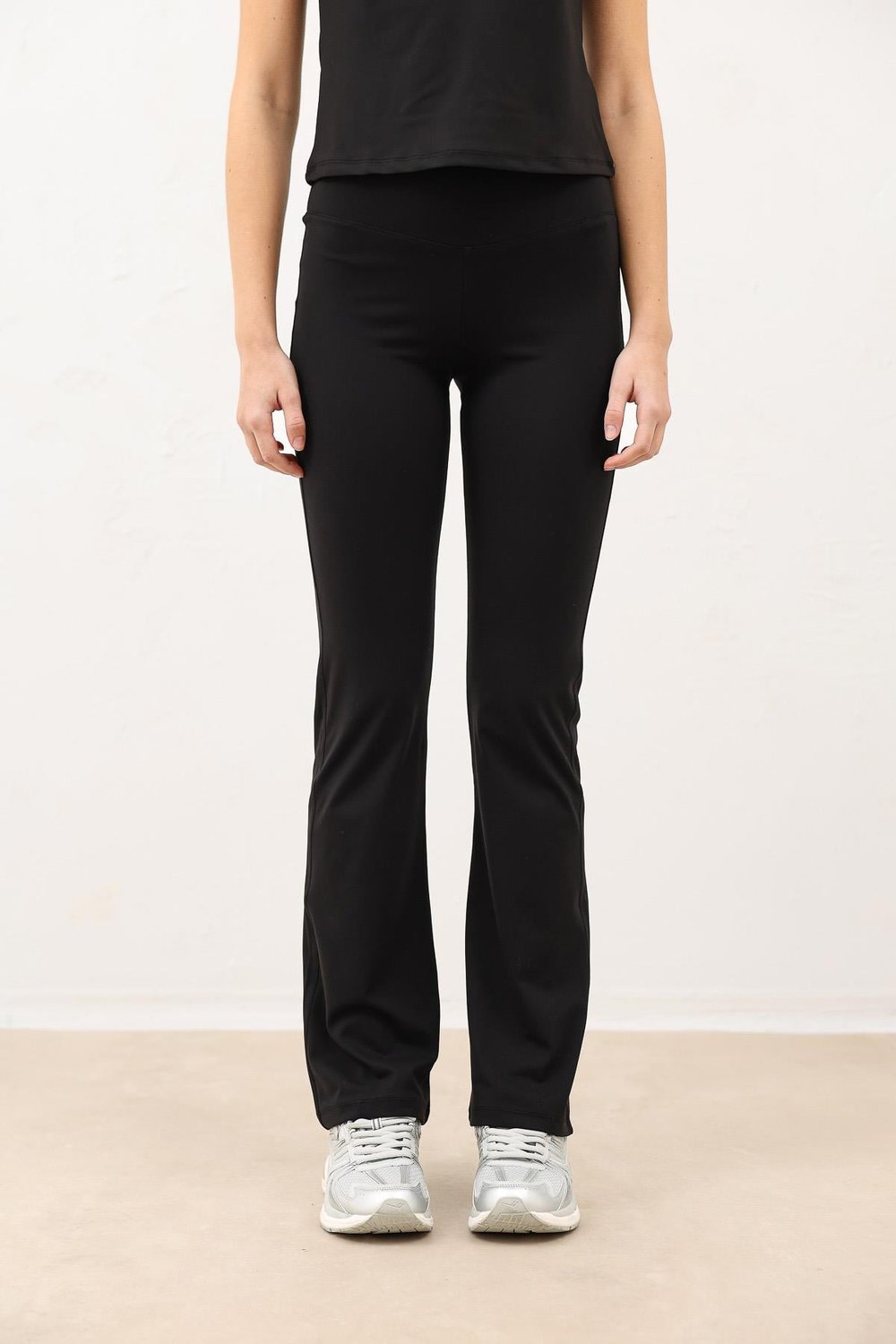 High Waist Spanish Leg Womens Leggings