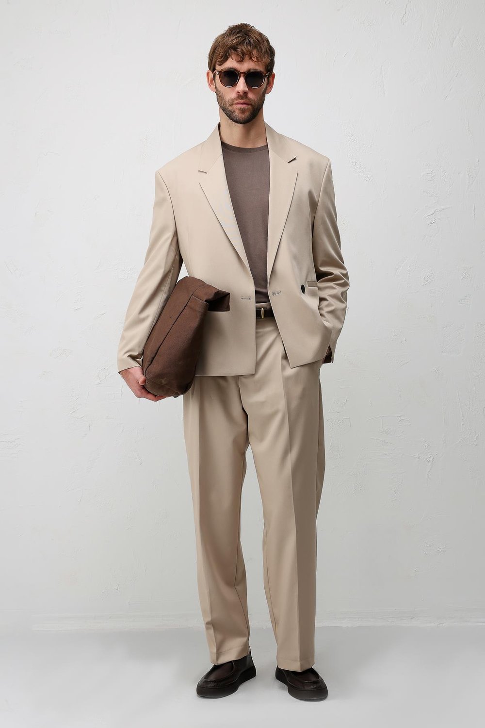 Antioch Taş Relaxed Fit Erkek Blazer Ceket