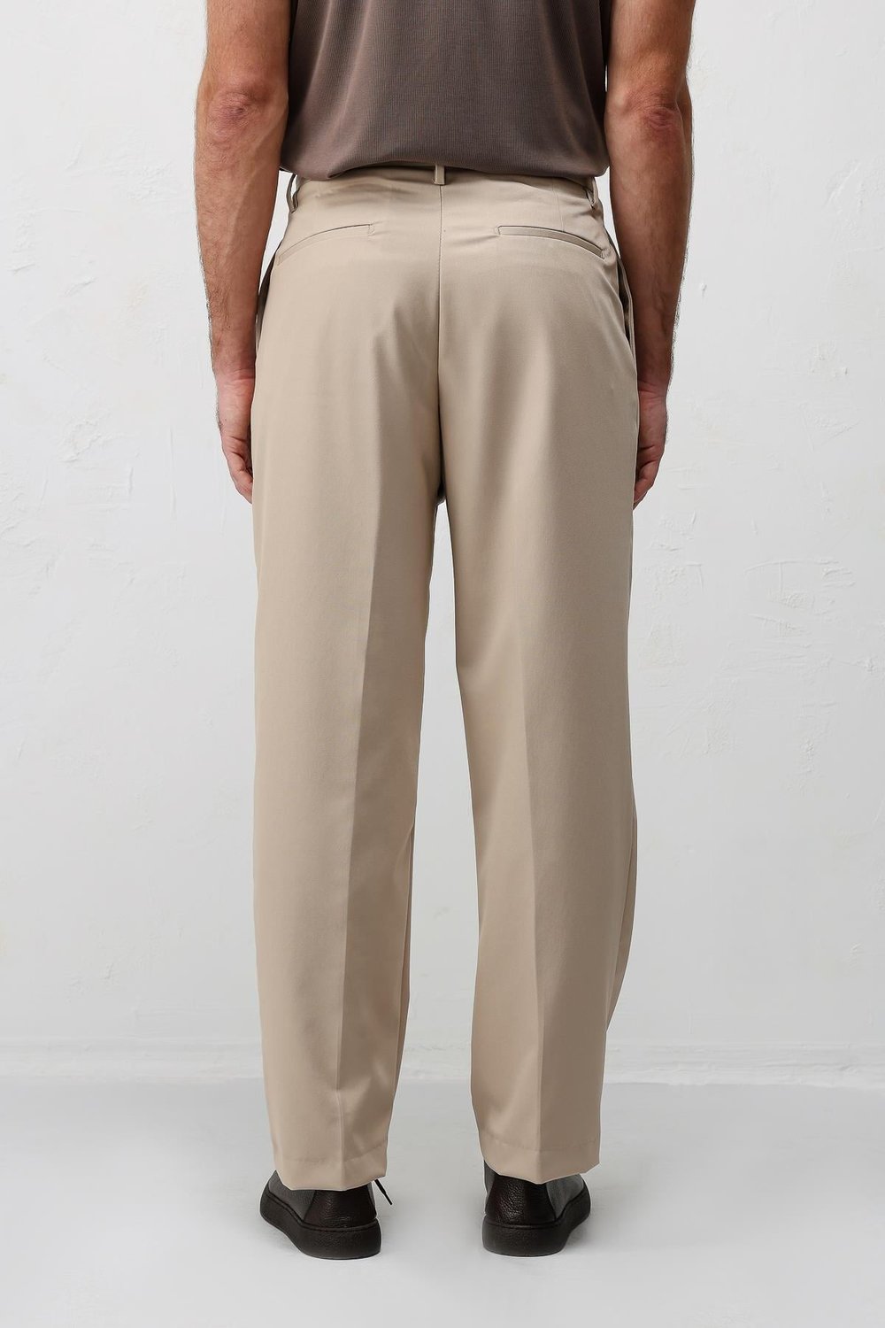 Antioch Taş Relaxed Fit Pileli Erkek Pantolon