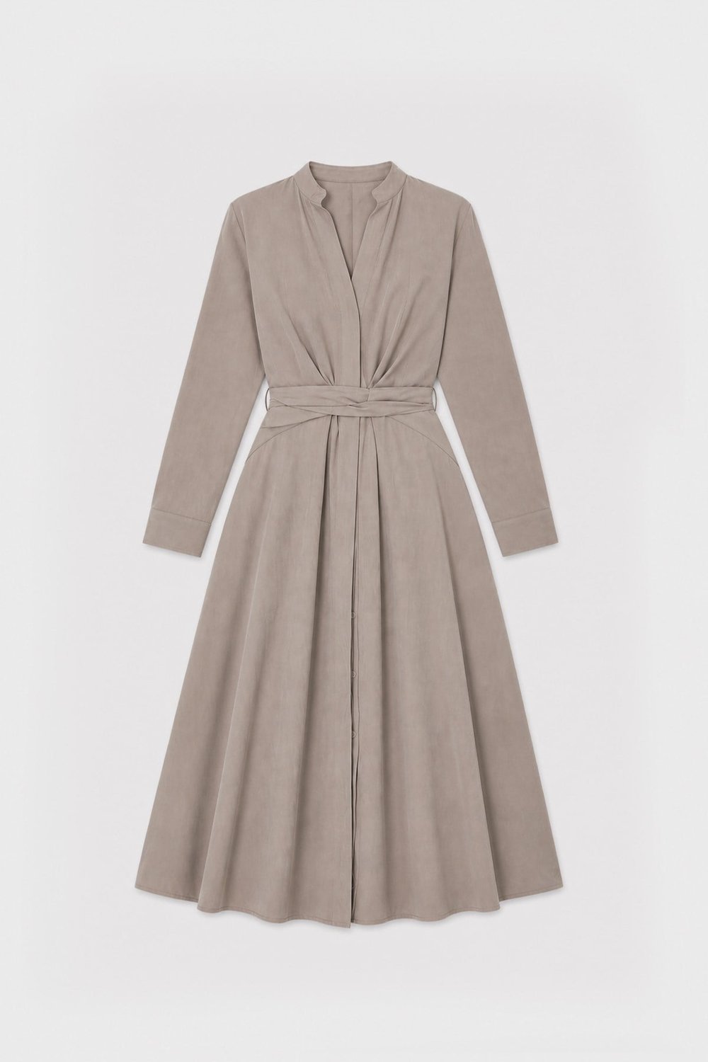 100% Lyocell Belted Womens Dress