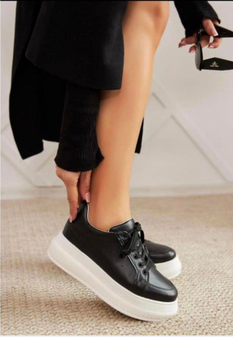 Eutte Spor Ayakkabı Siyah - KADIN AYAKKABI