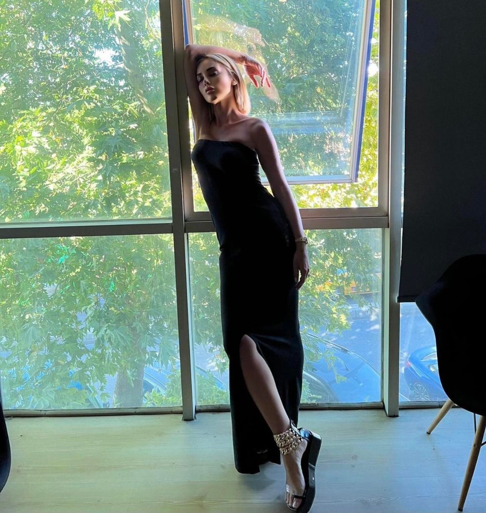 Gloria Bilekten Zincirli Sandalet Siyah - KADIN AYAKKABI