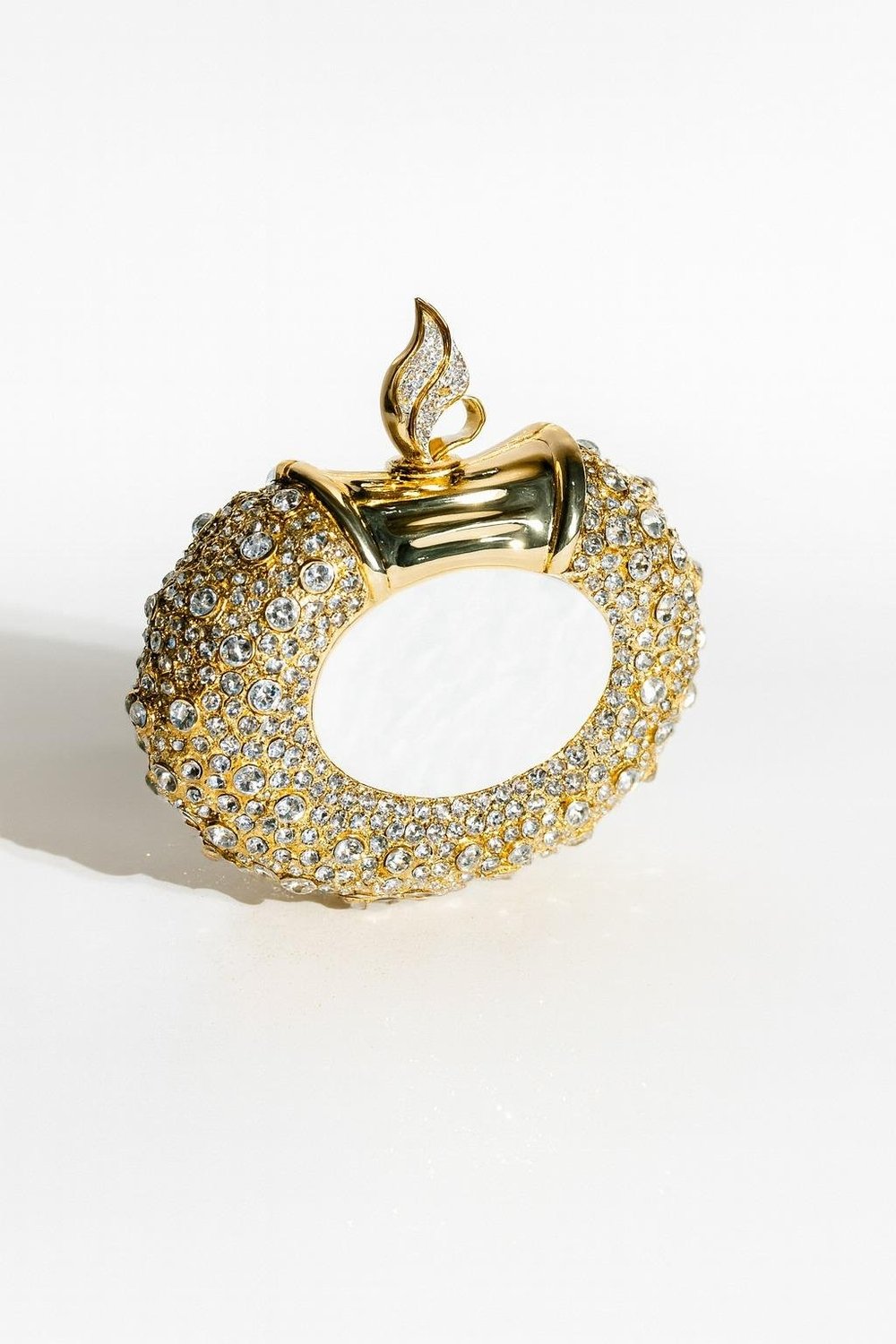 Gold Fire Kristal Çanta - Çanta