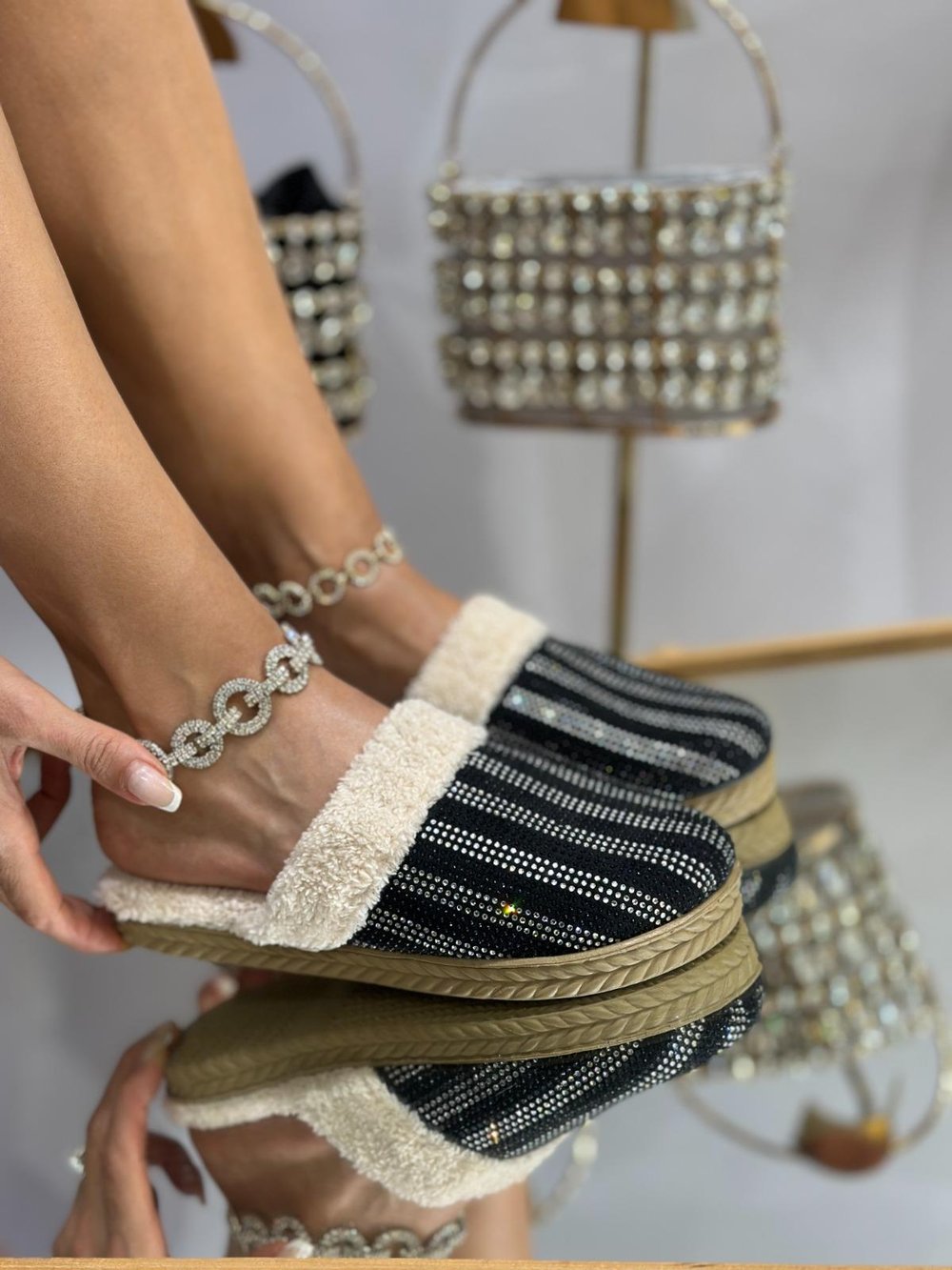 Huly 2 Terlik Siyah - KADIN AYAKKABI