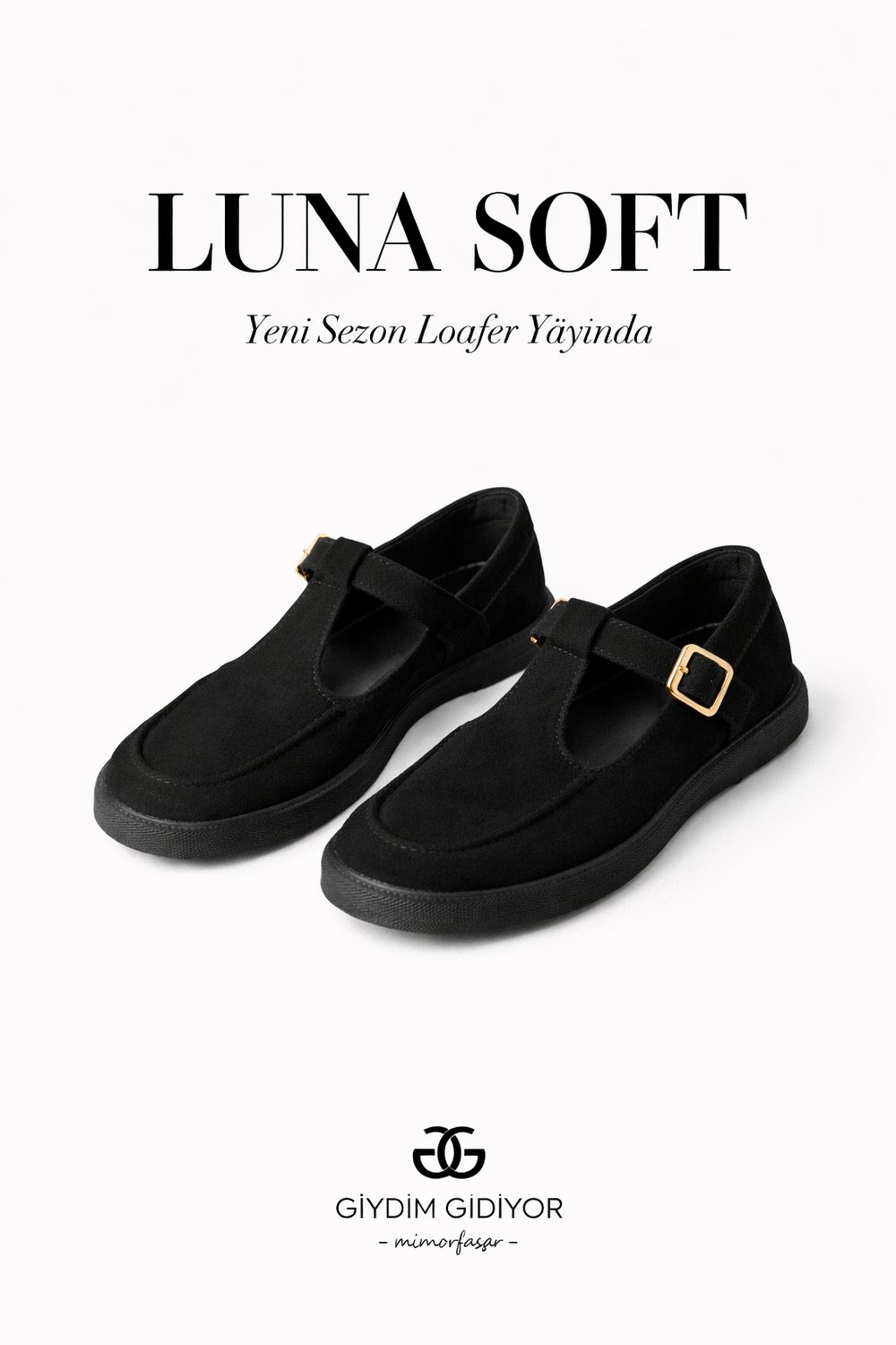 Luna Soft Loafer Siyah - Loafer