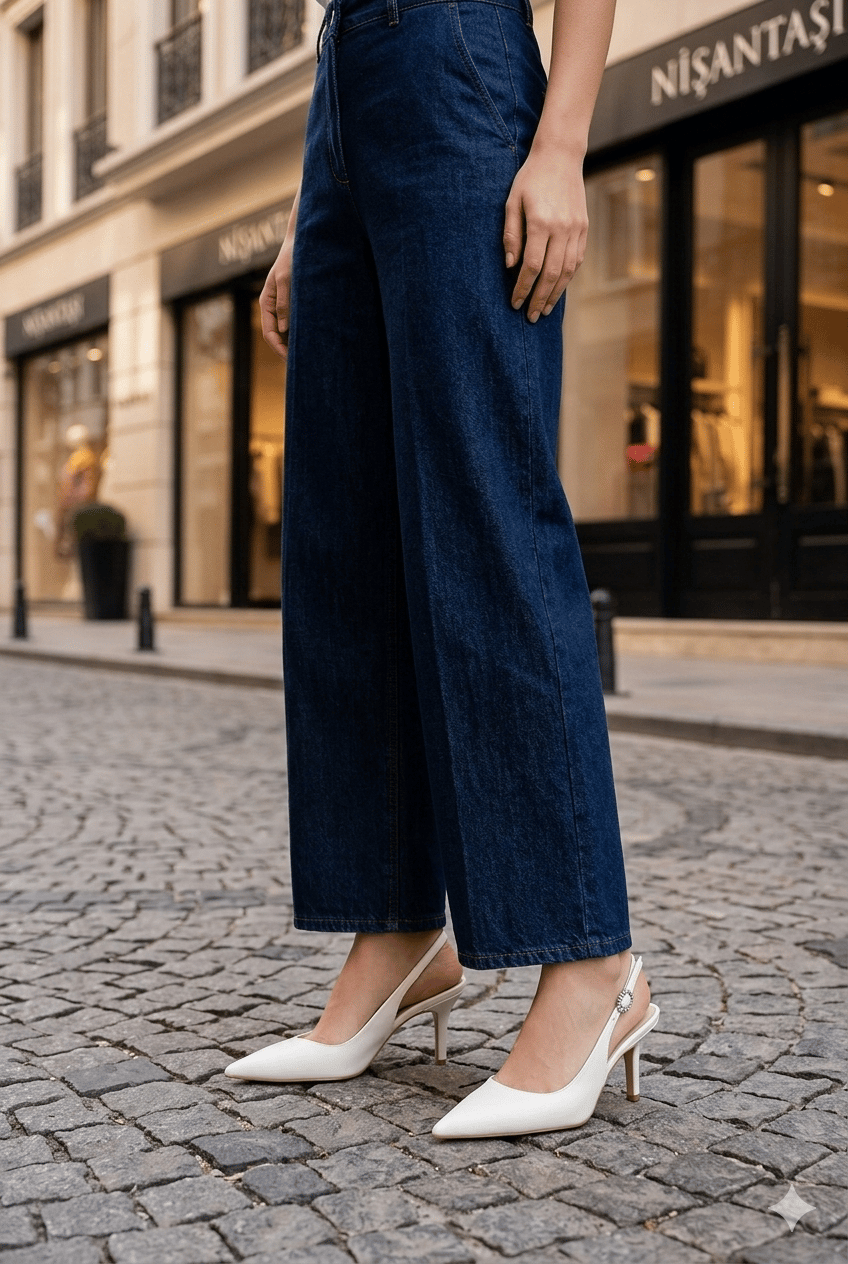 Lunera Ivory Stiletto Beyaz - Stiletto