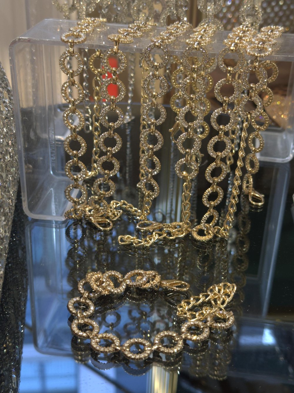 Mizu Kristal Taşlı Halhal - AKSESUAR