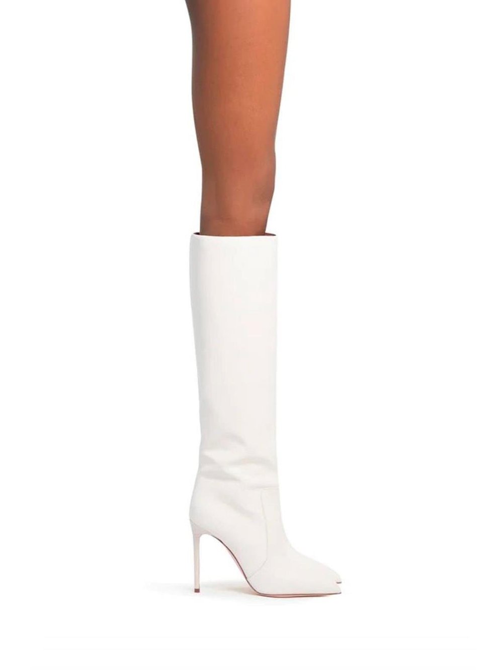 Rania Çizme Beyaz - Topuklu Çizme