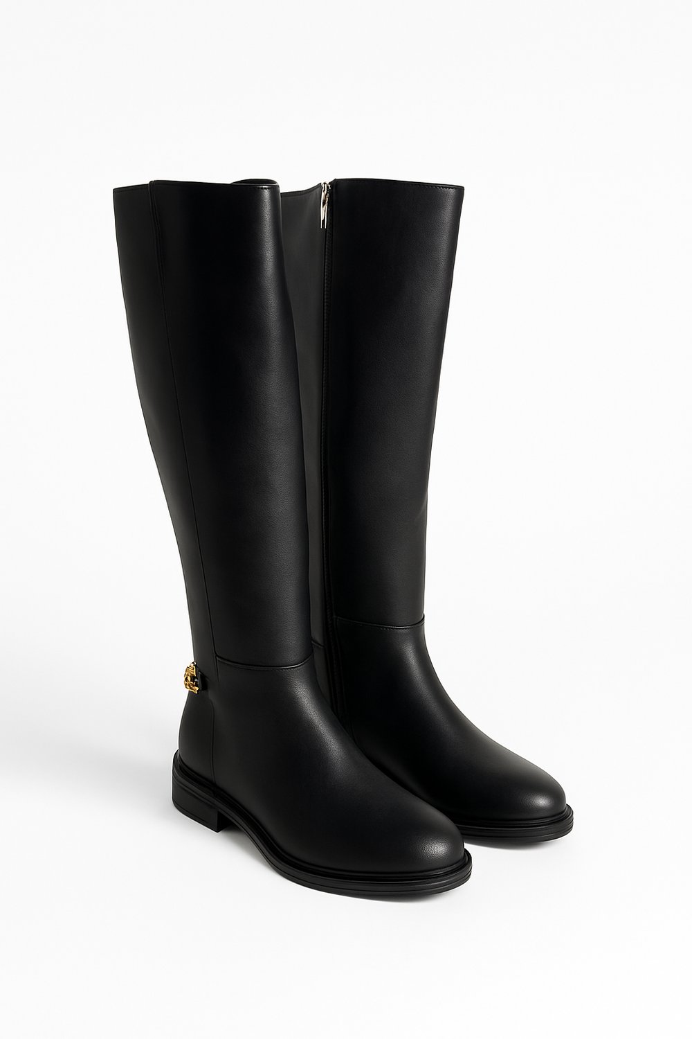 Royalop Çizme Siyah - Düz Çizme