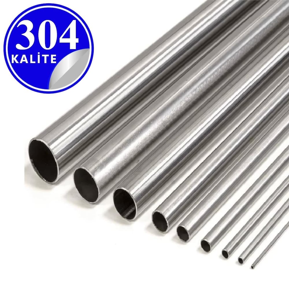 PASLANMAZ ÇELİK 304 KALİTE PARÇA BORU
