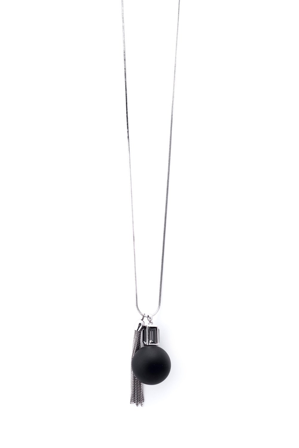 BLACKBALL ÇELİK KOLYE