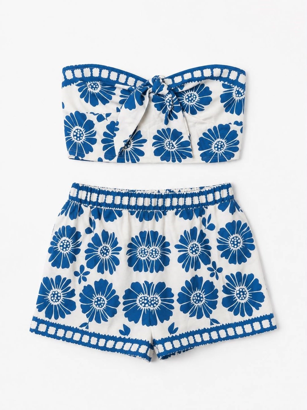 BLUE BLOOM ŞORT TAKIM
