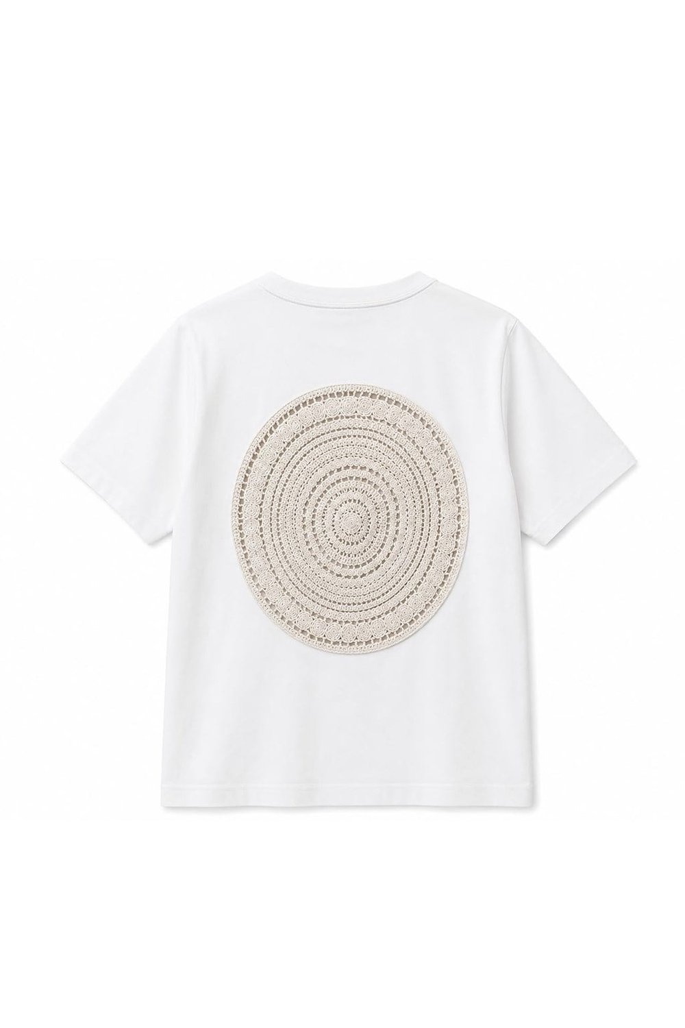 CROCHET BACK T-SHIRT