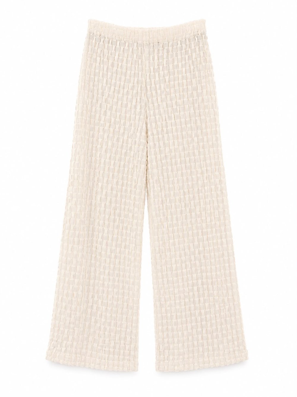 EKRU SHEER PANTOLON