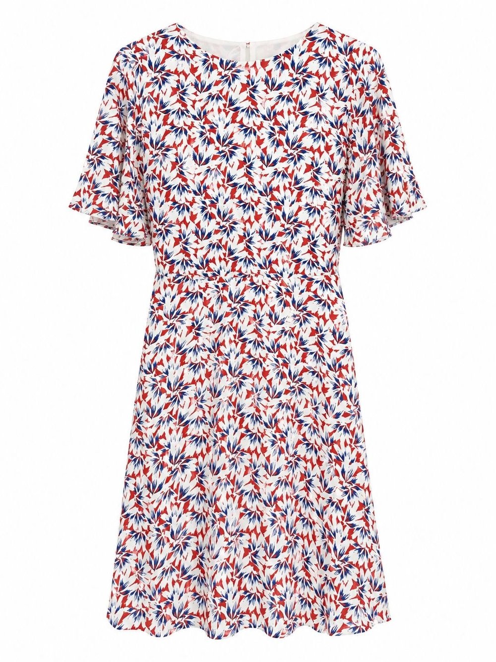 FLORAL CUT-OUT ELBİSE