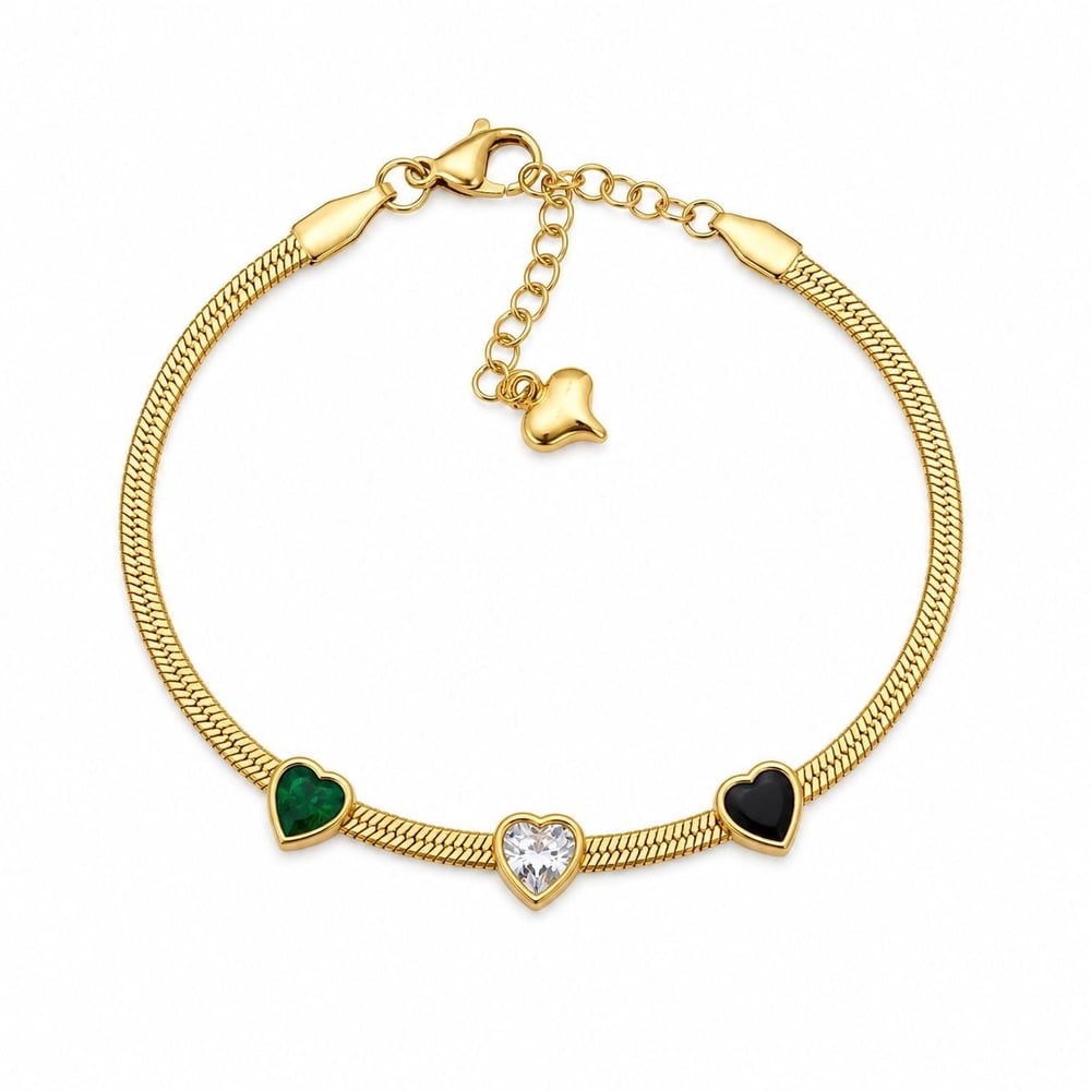 GEM ALTIN KAPLAMA ÇELİK BİLEKLİK