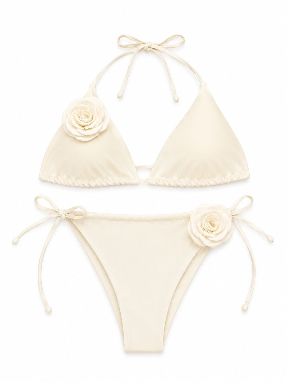 IVORY CAMELLIA BİKİNİ TAKIMI
