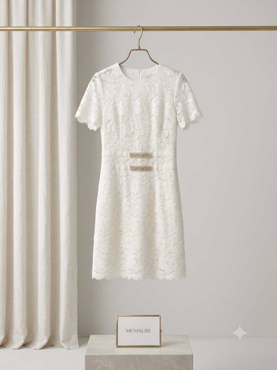 IVORY LACE DRESS