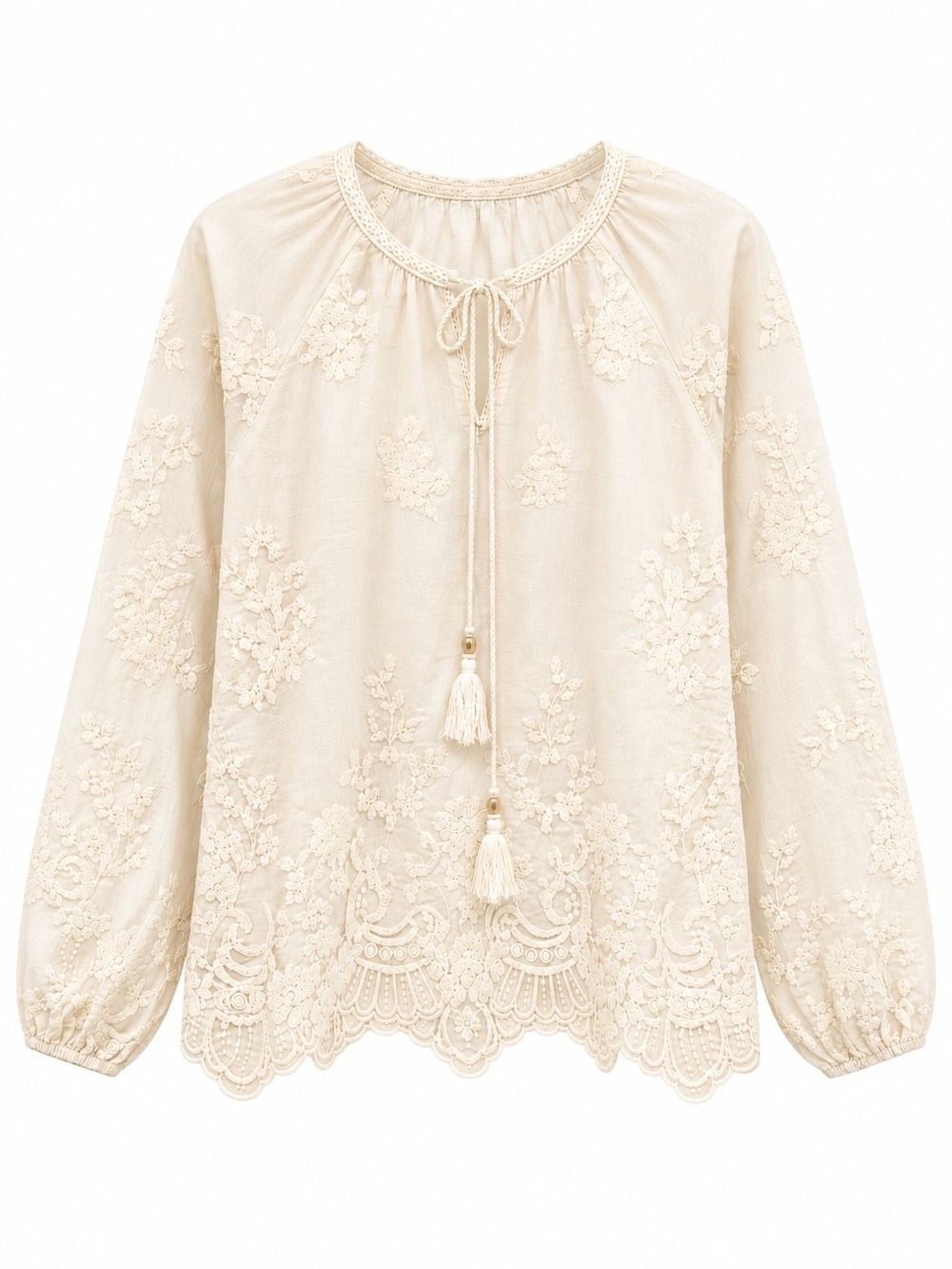 LACE GARDEN BLOUSE