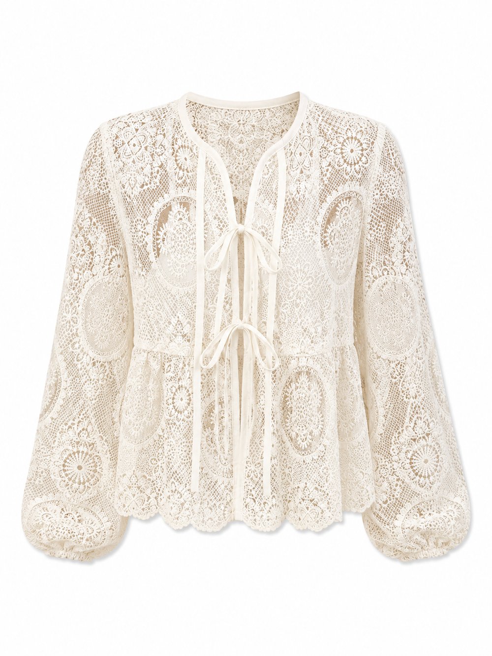 LUNARIA LACE BLOUSE