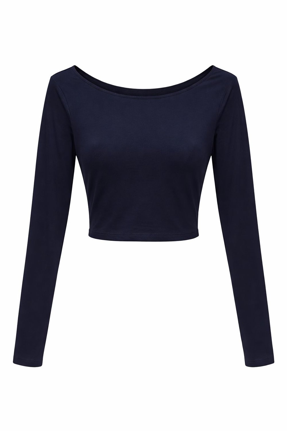 MIDNIGHT BALANCE CROP BLUZ
