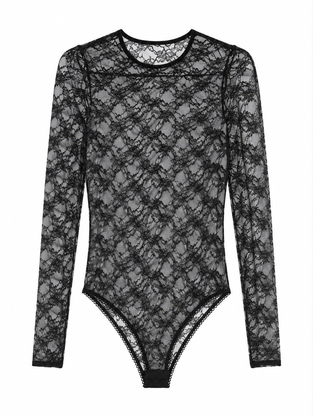 MIDNIGHT LACE BODYSUIT