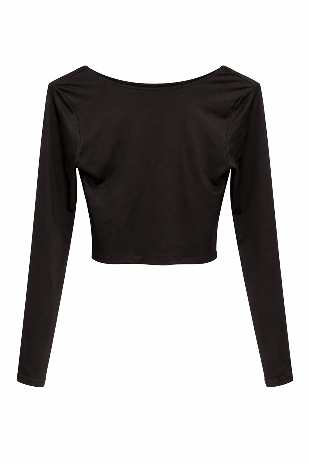 NOIR BALANCE CROP BLUZ