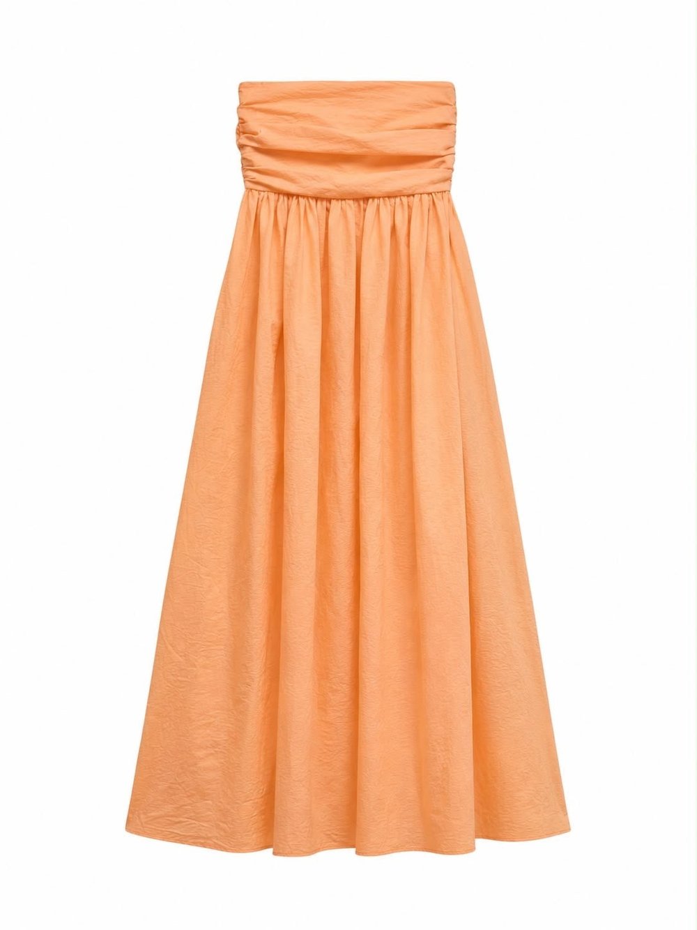 PEACH BOW MAXI ELBİSE