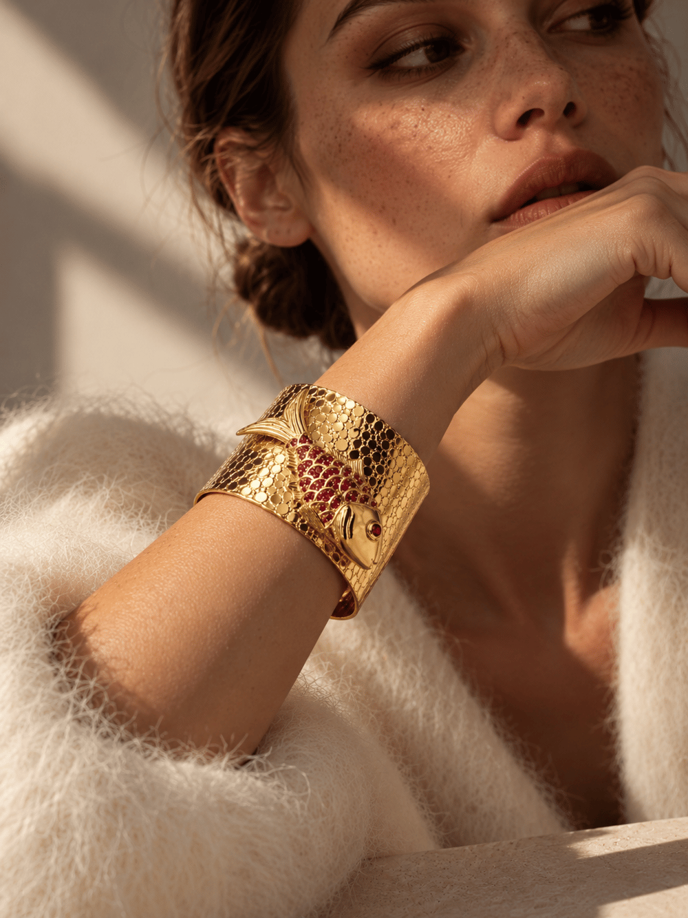 PESCE CUFF — BALIK FİGÜRLÜ BİLEKLİK
