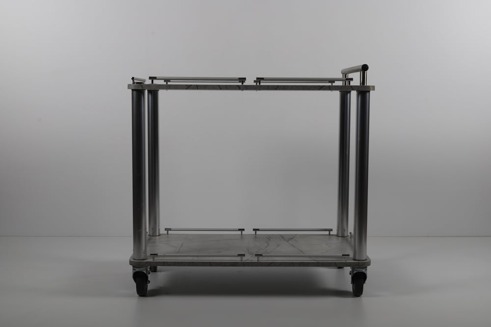 Ydg SA02 Servis Arabası, 2 Katlı, 88x53x75 cm