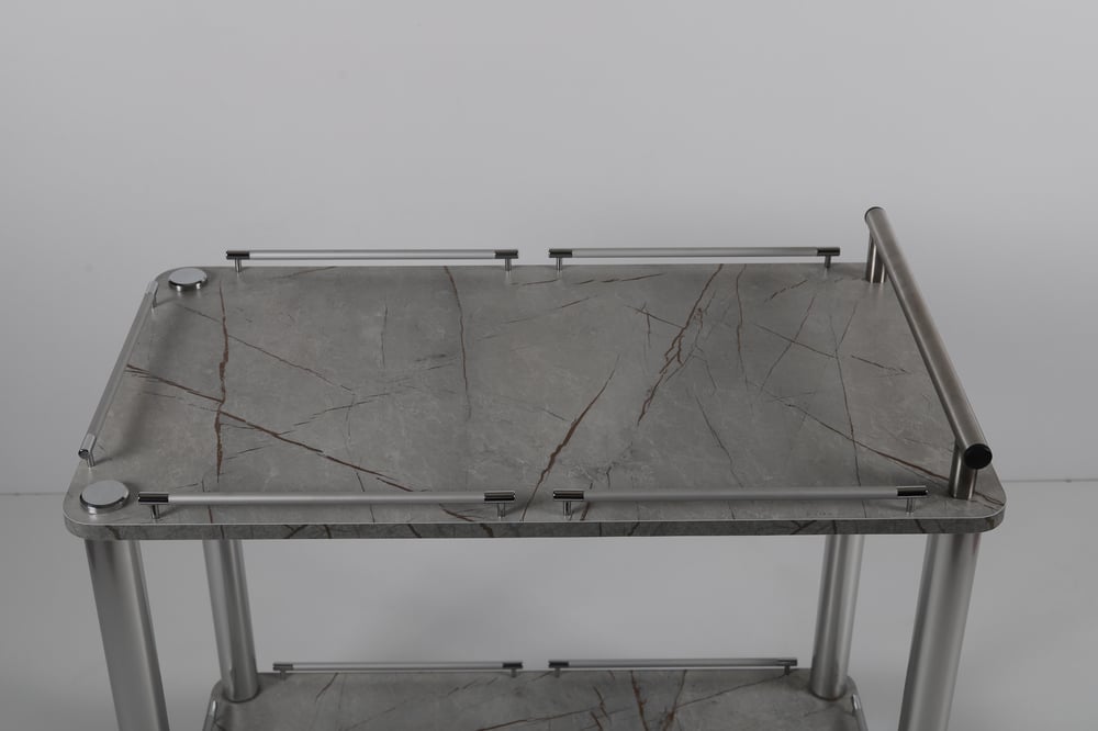 Ydg SA02 Servis Arabası, 2 Katlı, 88x53x75 cm